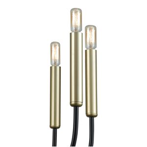 Transatlantique 34'' Wide 10-Light Chandelier - Black 3