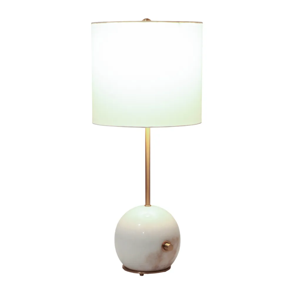 BRIGHTONLEY WHITE LAMP 23 (IN)