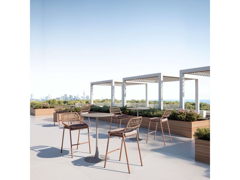 Rio Barstool Brown 9