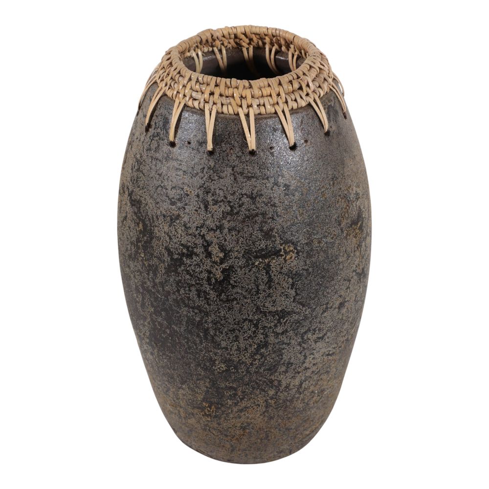 BYRONHOLM BLACK VASE 13 (IN)
