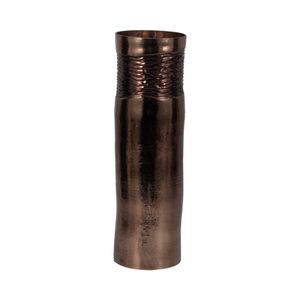 HAMDENWAY BRONZE GLASS VASE 18 (IN) 1