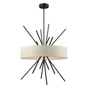 Xenia 25'' Wide 5-Light Chandelier - Oil Rubbed Bronze 1
