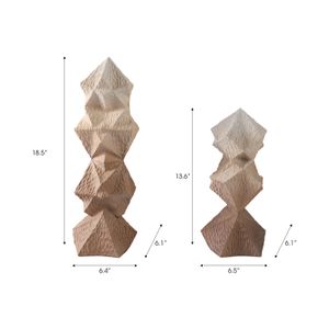FINTONHAVEN SET OF 2 TAN DECOR 19 (IN) 9