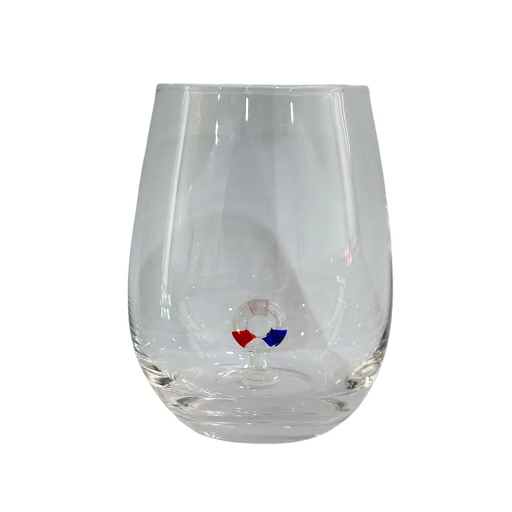 LIFERING WINE GLASS