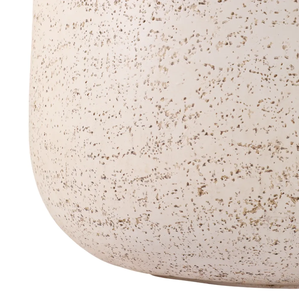 TODDCLIFF SET OF 3 IVORY PLANTER 16 (IN)