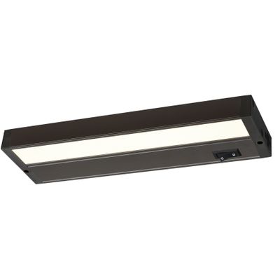 Aurora 12'' Wide Integrated LED Under Cabinet Light - Oil Rubbed Bronze