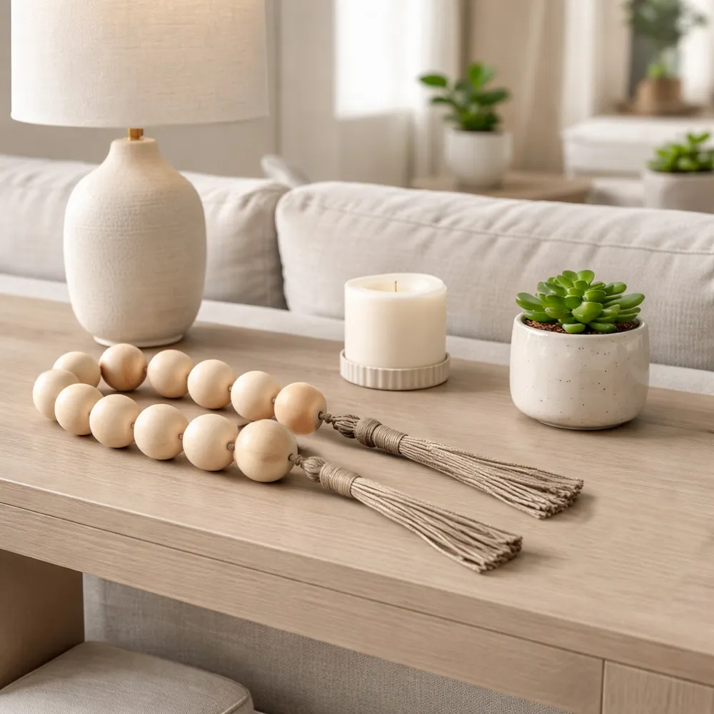 PALMERHAVEN IVORY BEAD 2 (IN)