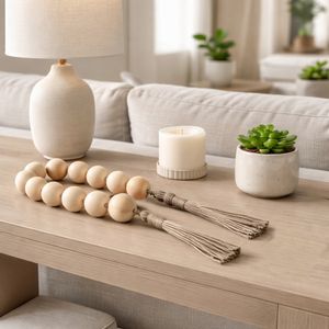 PALMERHAVEN IVORY BEAD 2 (IN) 2