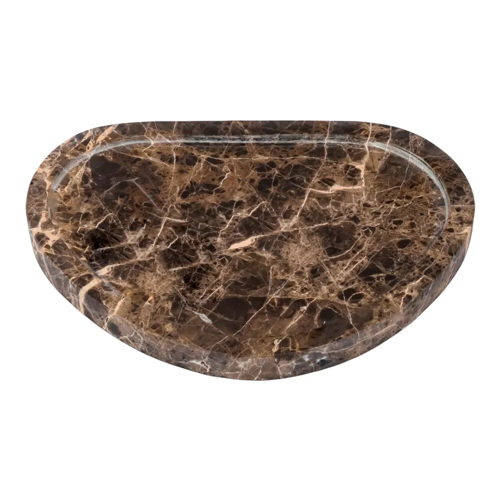 HARDWICKDALE BROWN TRINKET TRAY 1 (IN)