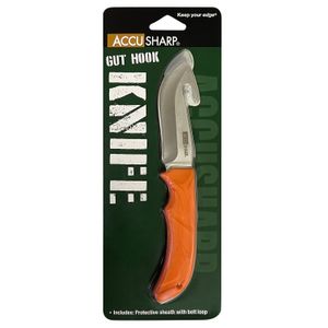 AccuSharp Hook Knife with Black Nylon Sheath 4