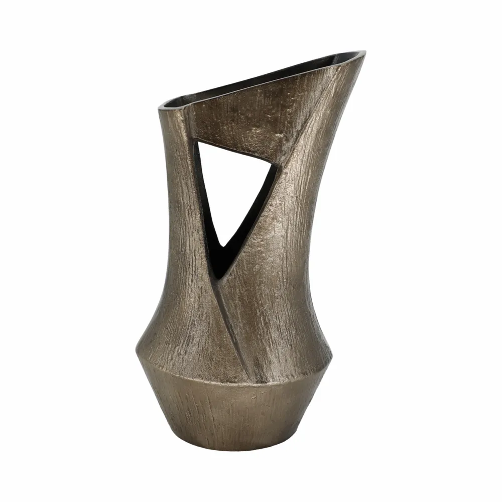 BRADENFIELD GRAY VASE 16 (IN)