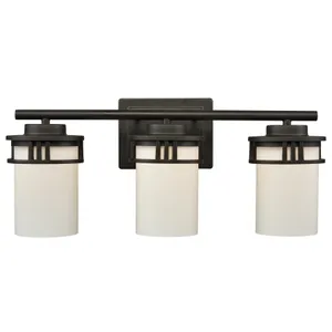Ravendale 20'' Wide 3-Light Vanity Light - Oil Rubbed Bronze 1