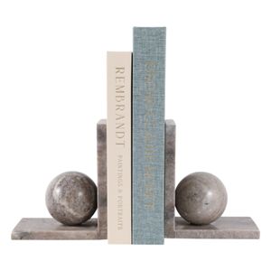 TESSOAK SET OF 2 TAN BOOKENDS 7 (IN) 3
