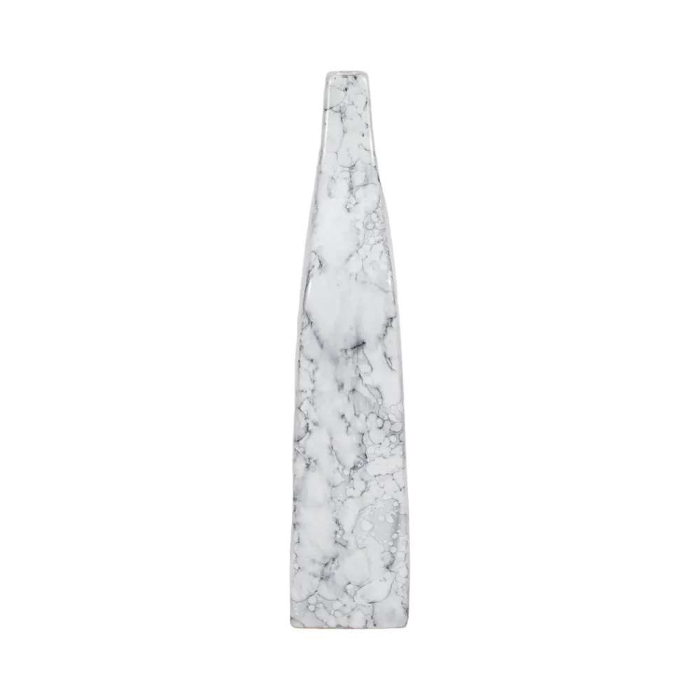WOODSONWELL WHITE VASE 15 (IN)