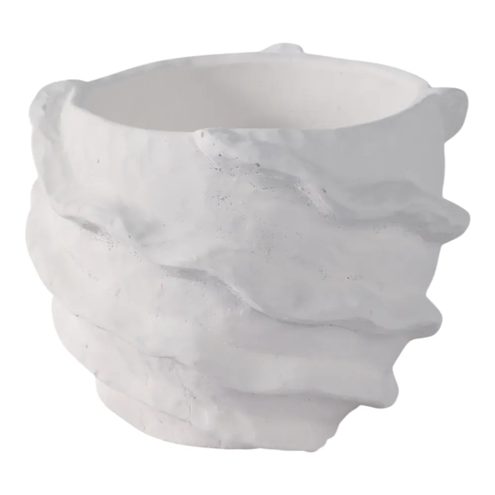 TARYNOAK WHITE PLANTER 6 (IN)