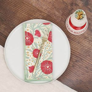 Camellia Bouquet Eco Dinner Napkins (Set of 6) 3