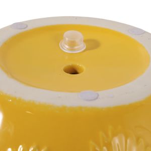 BRONSONRUN SET OF 2 YELLOW PLANTER 7 (IN) 8