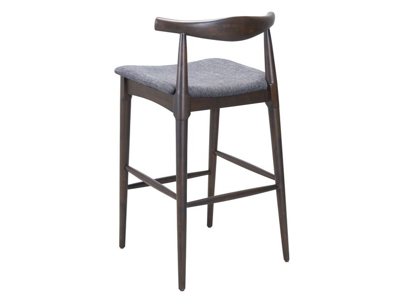 Tuzka Barstool Gray & Espresso 6