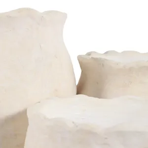 CORWINWORTH SET OF 3 IVORY PLANTER 8 (IN) 7