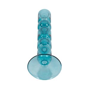 ISLE BLUE CANDLE HOLDER 10 (IN) 7