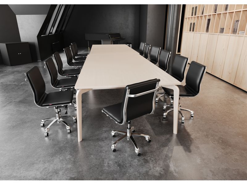 Lider Plus Armless Office Chair Black 9