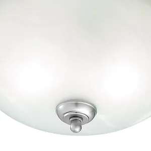 Harmony 14'' Wide 2-Light Flush Mount - Brushed Nickel 2