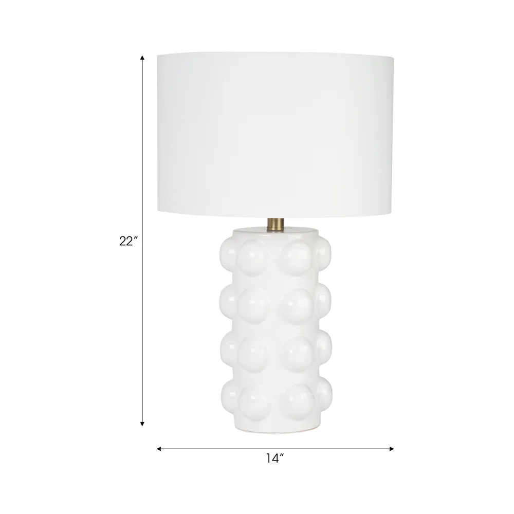 DEXTERROSE WHITE LAMP 23 (IN)