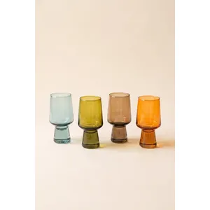 Set of 4 Solid Base Tumblers 3