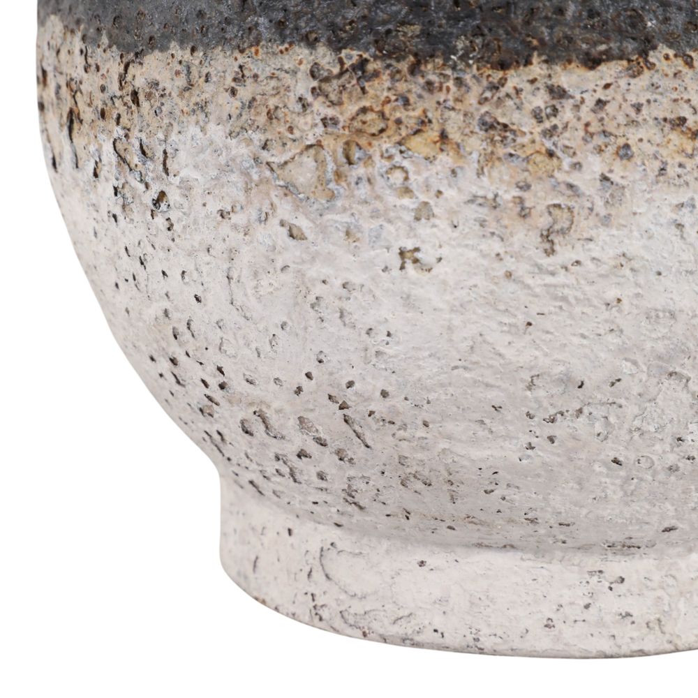 GLENPORT BLACK VASE 6 (IN)