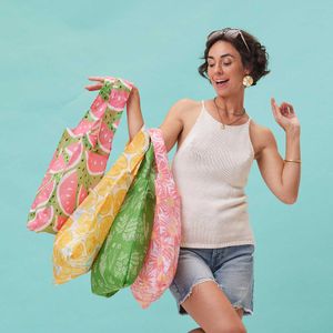 Daisies Blu Reusable Shopping Bag 7