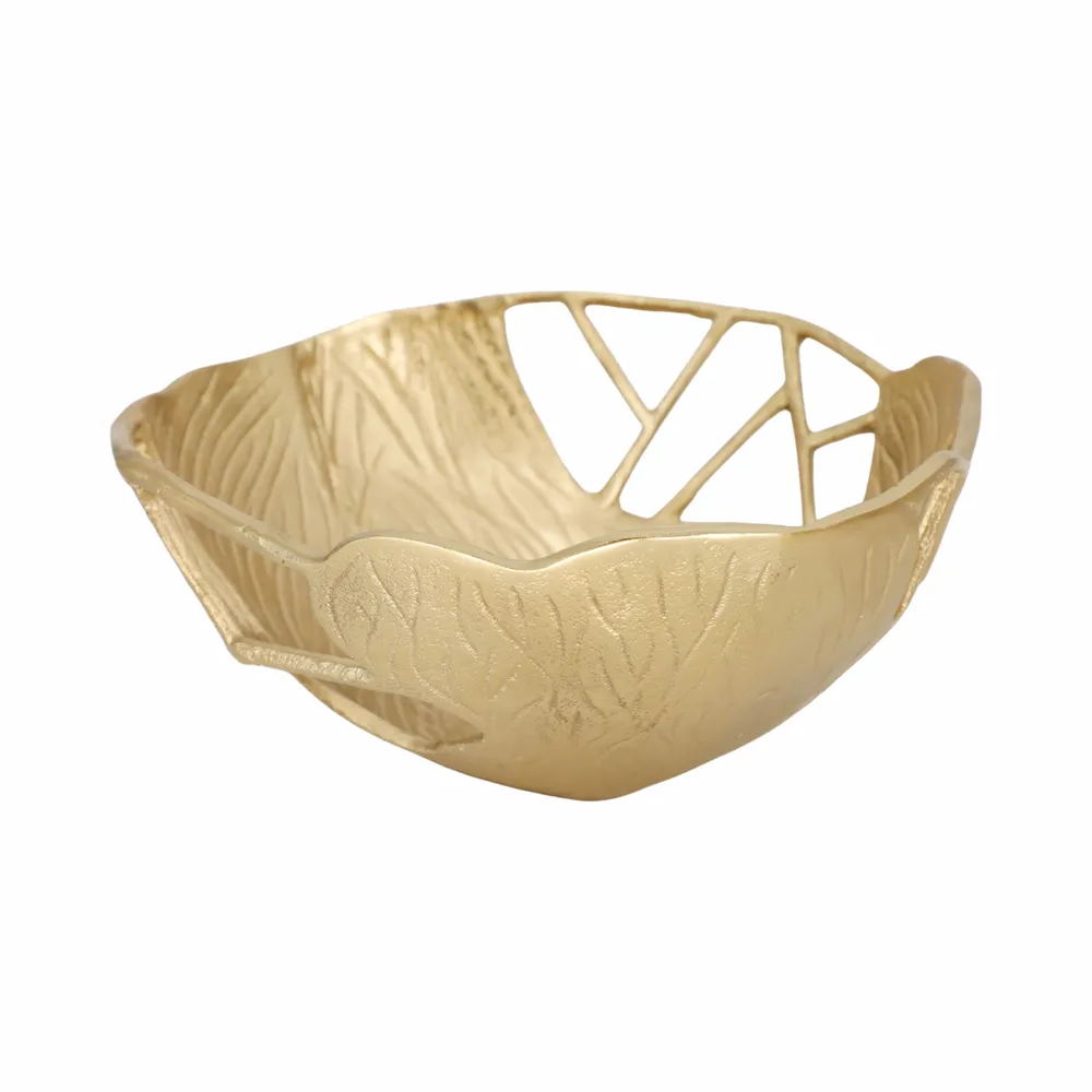 GRAYDONHOLM SET OF 2 GOLD BOWLS 5 (IN)