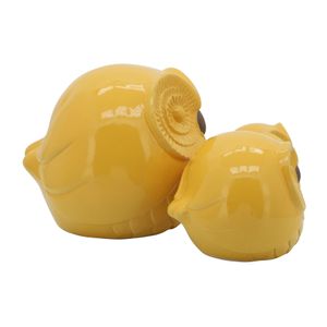 FOSTERWELL SET OF 3 YELLOW DECOR 6 (IN) 3