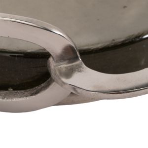 13" PALMAS SMALL SILVER LINK TRAY 5