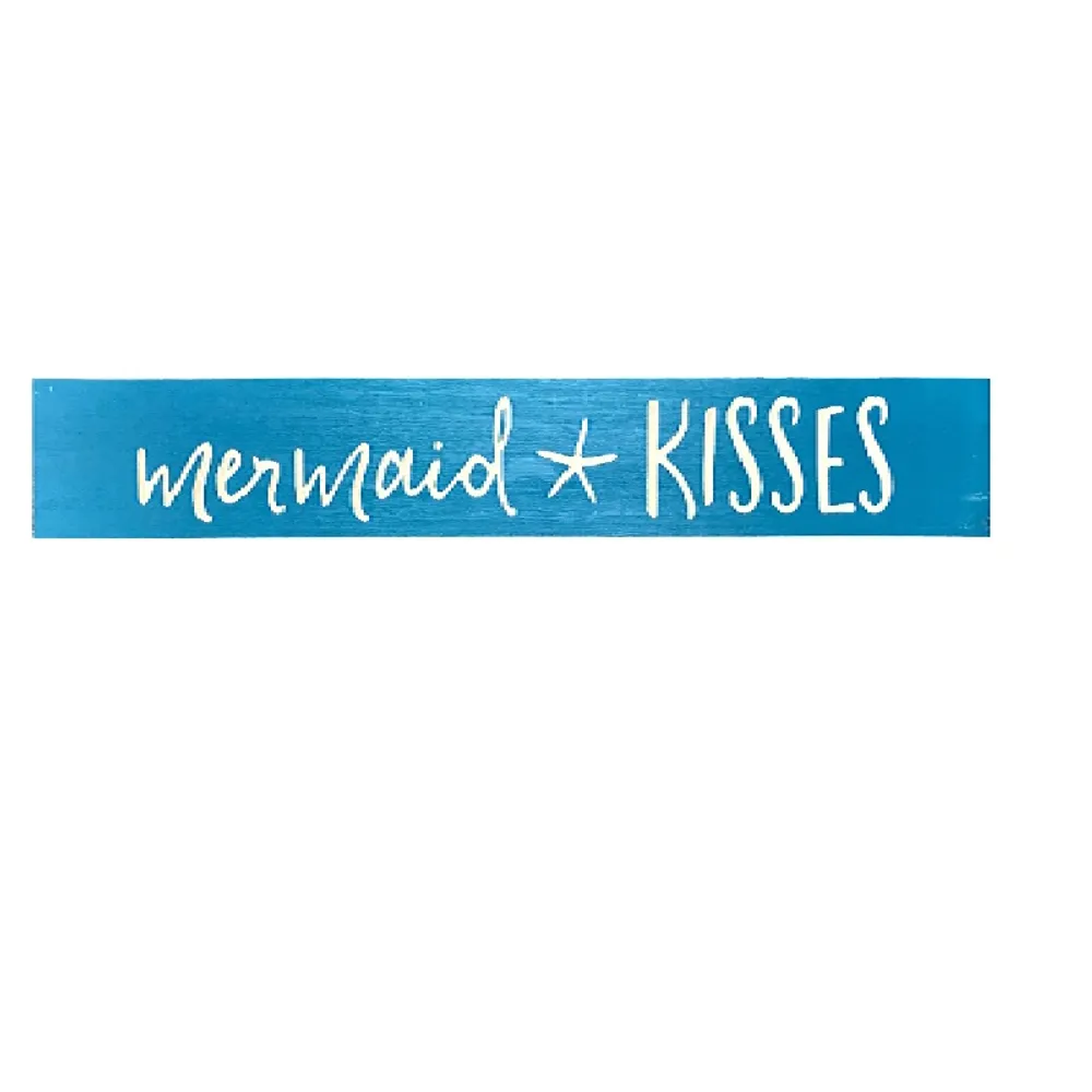 24" USA MERMAID KISSES ROUTED BARNWOOD S