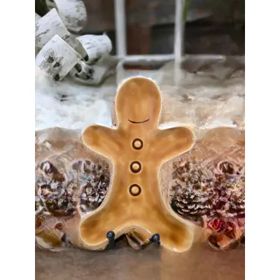 Ginger Cookie Platter 11.5x7.5in