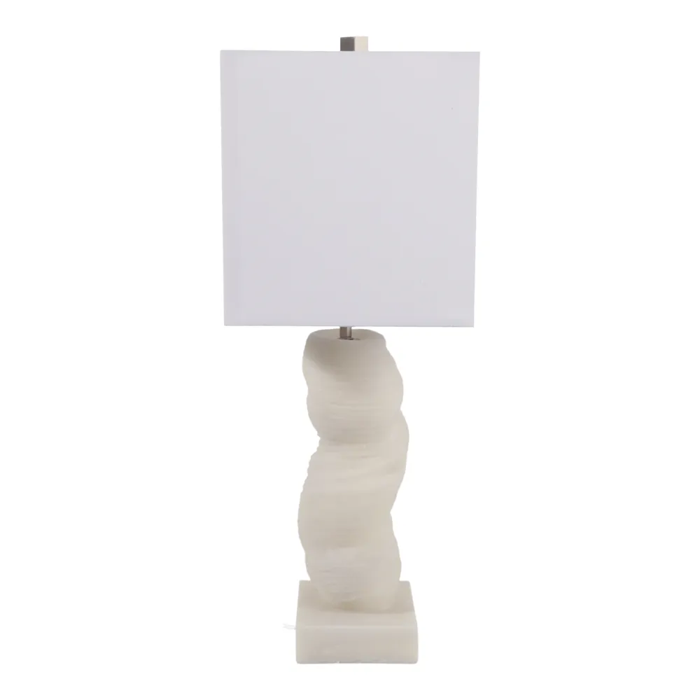 NEWTONWORTH IVORY LAMP 25 (IN)