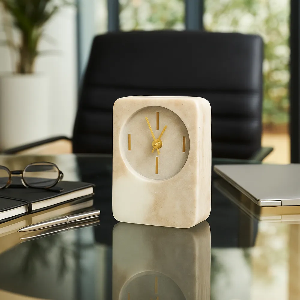 GLENNROSE TAN CLOCK 7 (IN)