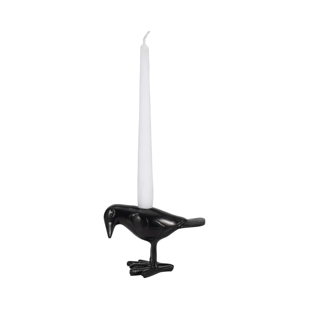 BAXTERCLIFF BLACK CANDLE HOLDER 4 (IN)