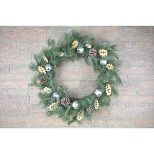 Silver Bells Wreath 1