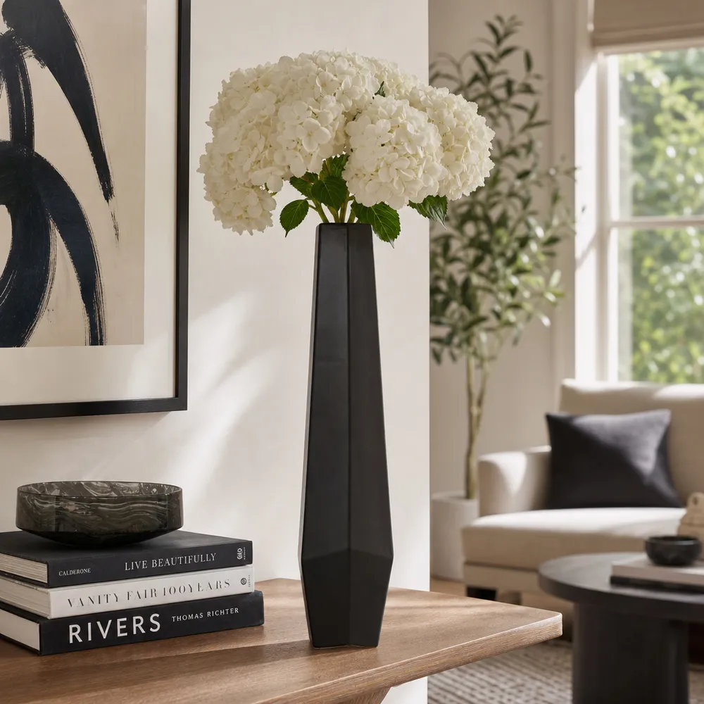 CANTONSTONE GRAY VASE 24 (IN)