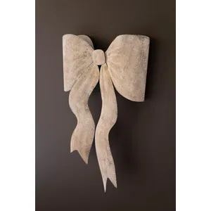 Rustic Metal Christmas Bow Door Hanger 3
