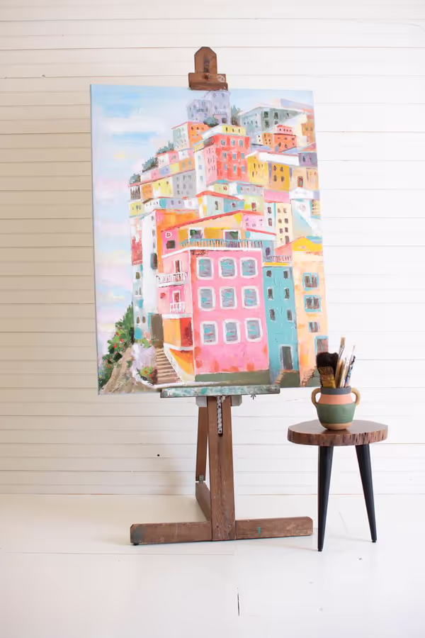 Colorful Houses Painting