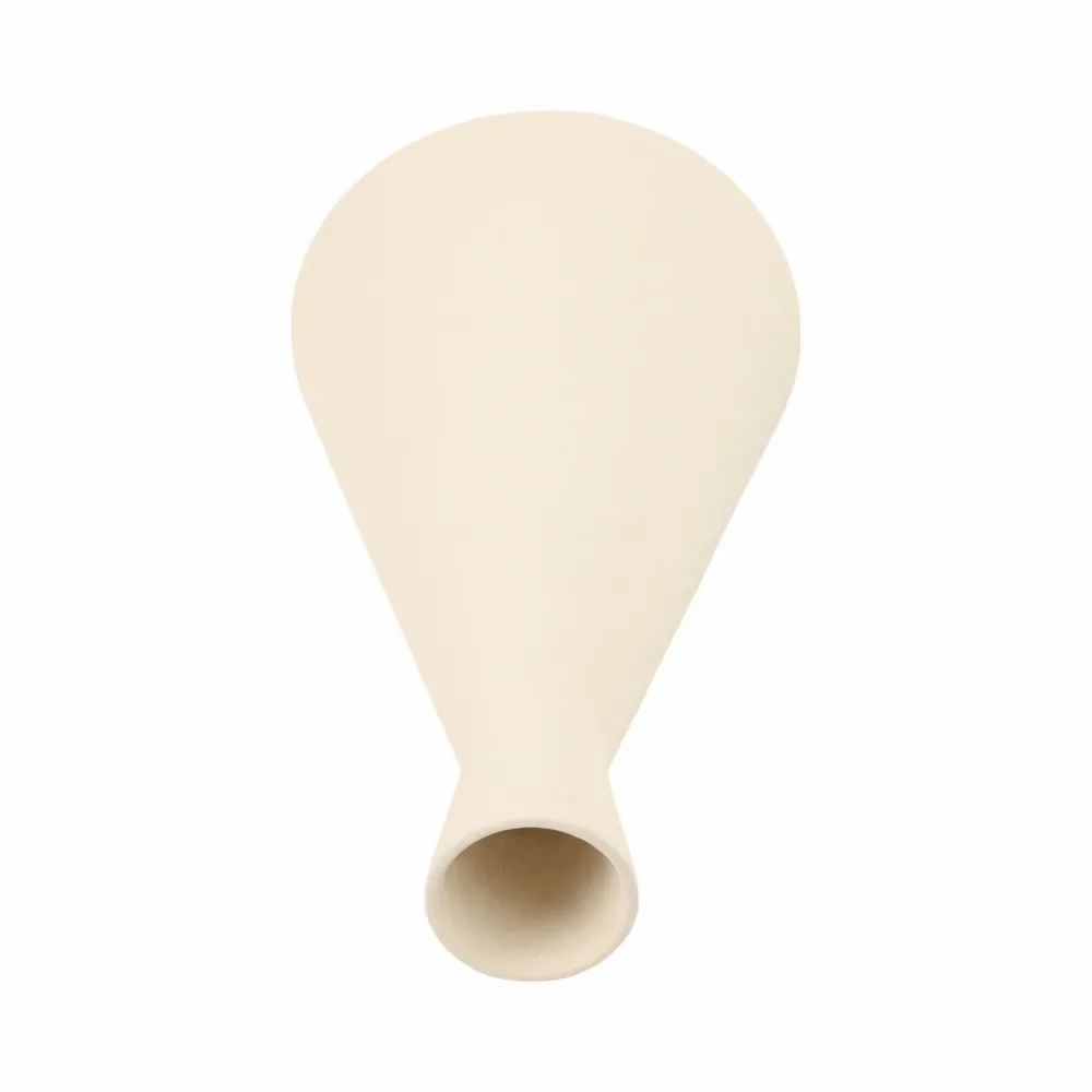 ENSLEYCROSS WHITE VASE 14 (IN)