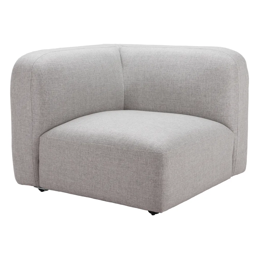 Biak Corner Chair Gray