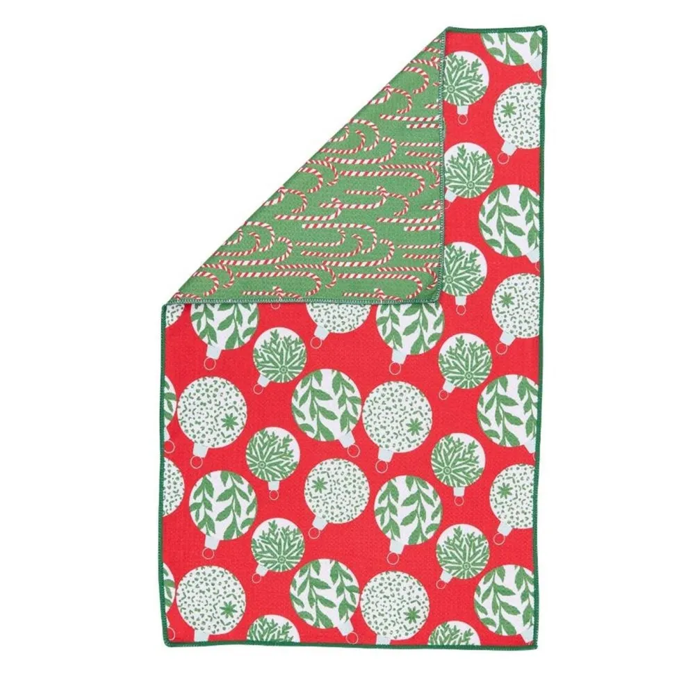 Scandi Ornaments Eco Kitchen Tea Towel
