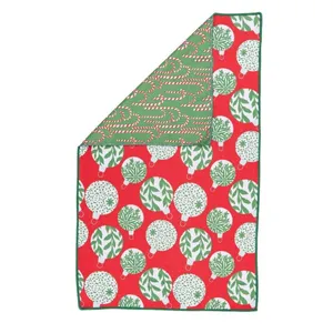 Scandi Ornaments Eco Kitchen Tea Towel 3