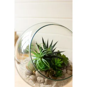 Round Glass Store Display 2