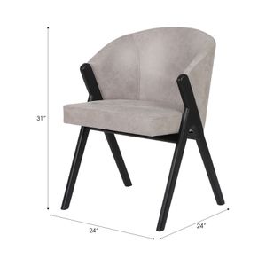 LARKCLIFF BLACK CHAIR 31 (IN) 7