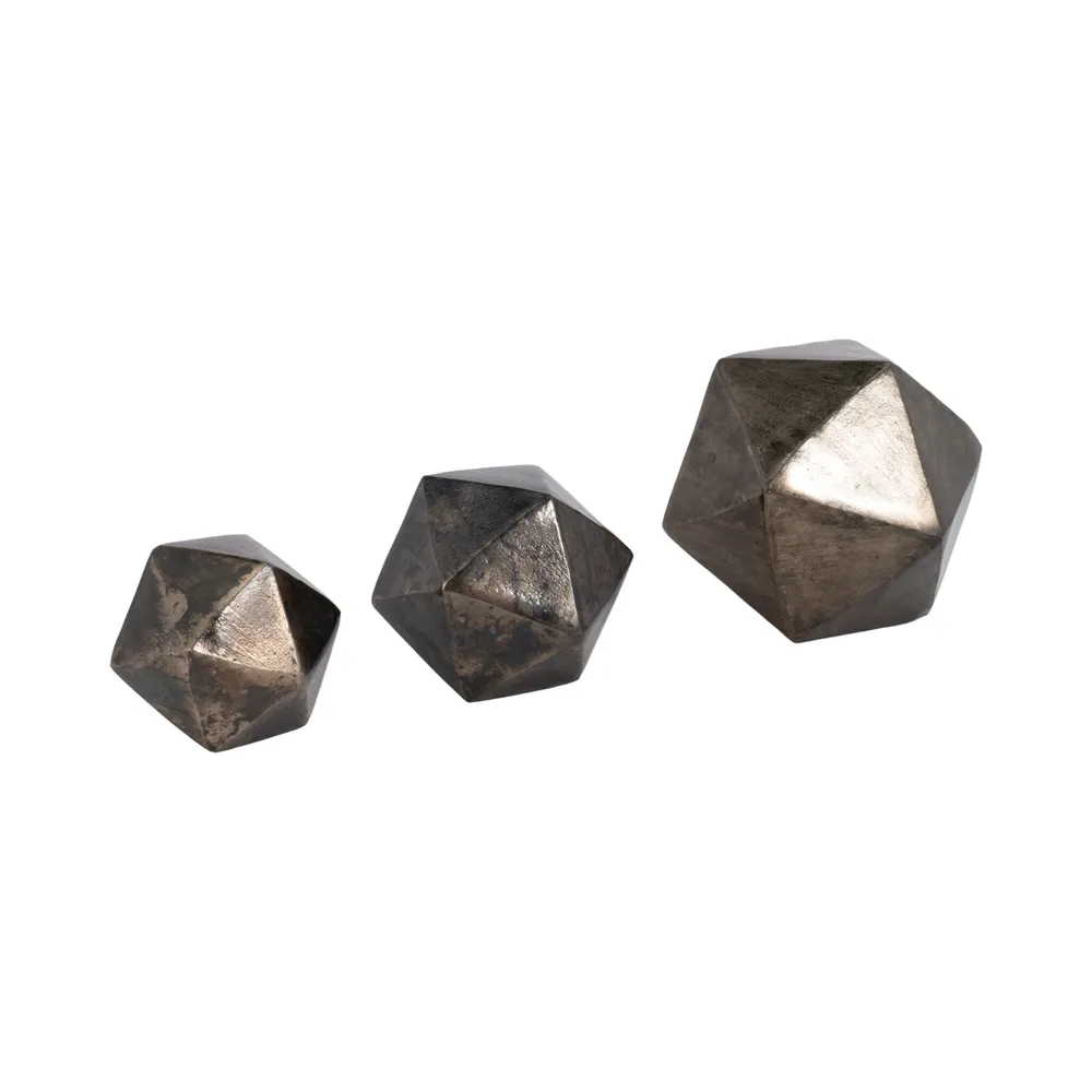 GASTONWELL SET OF 3 BRONZE WALL SCULPTURES 8 (IN)