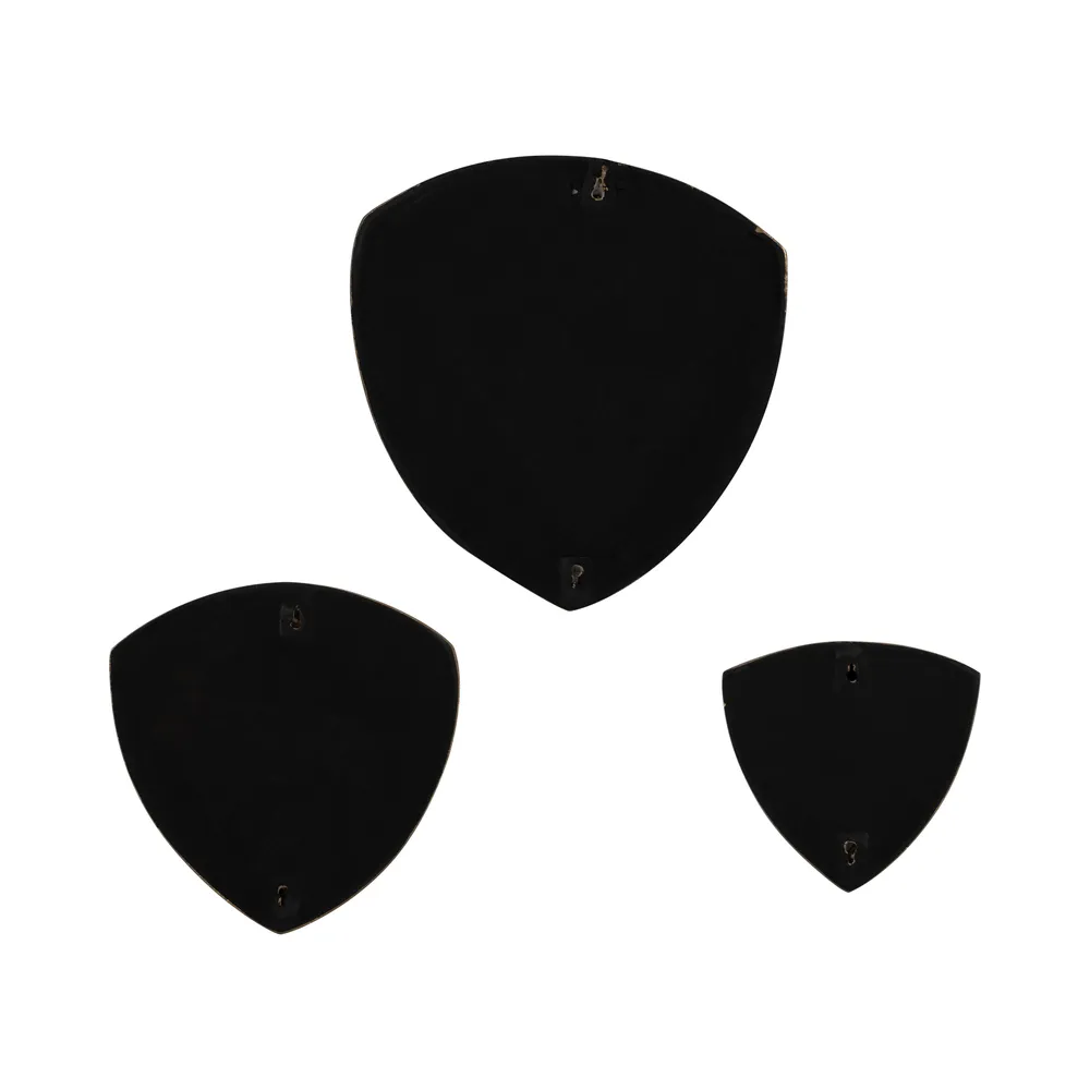 EATONSTONE SET OF 3 GRAY WALL SCULPTURES 2 (IN)